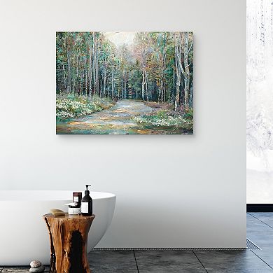 Masterpiece Spring Trail Canvas Wall Art by Studio Arts