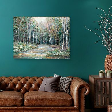 Masterpiece Spring Trail Canvas Wall Art by Studio Arts
