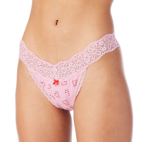 Juniors SO Lace String Bikini Panty SO75 001