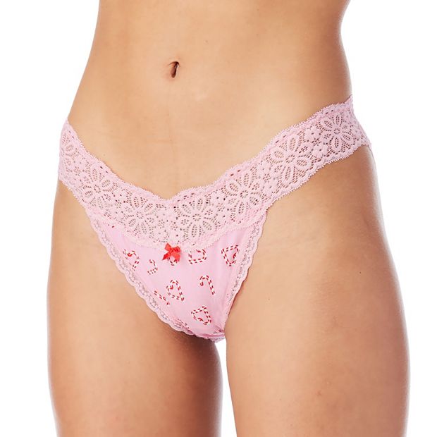 Juniors' SO® Lace String Bikini Panty SO75-001