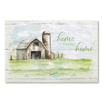 COURTSIDE MARKET At The Farm Canvas Wall Art