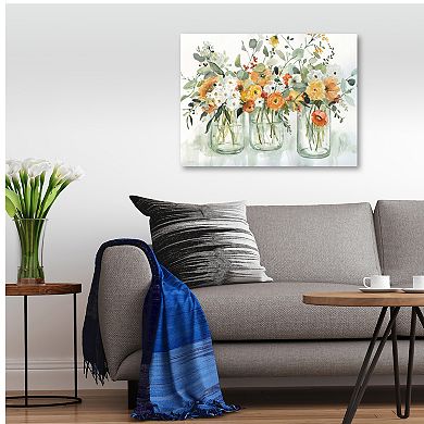 COURTSIDE MARKET Trois Beauties Canvas Wall Art