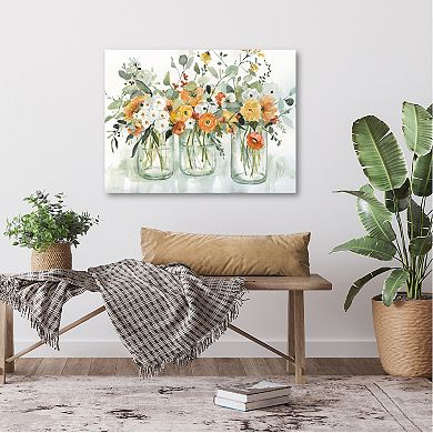 COURTSIDE MARKET Trois Beauties Canvas Wall Art