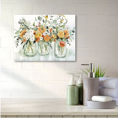 COURTSIDE MARKET Trois Beauties Canvas Wall Art