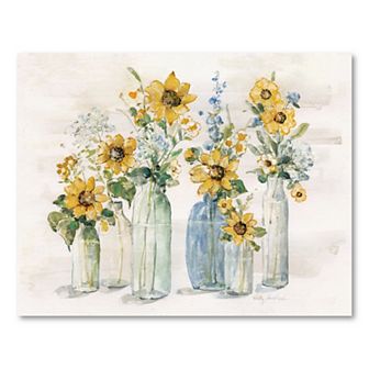 COURTSIDE MARKET Sunflower Spectacular Canvas Wall Art