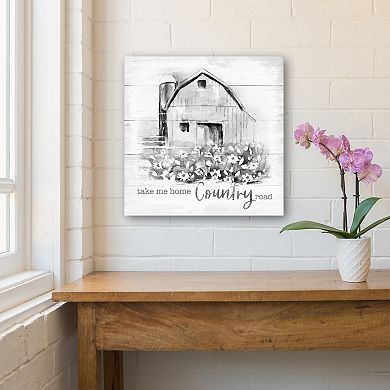 COURTSIDE MARKET Country Road Canvas Wall Art