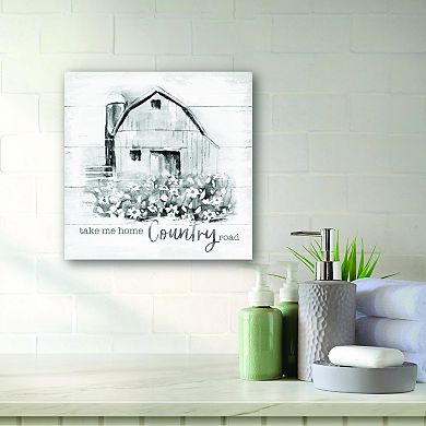COURTSIDE MARKET Country Road Canvas Wall Art