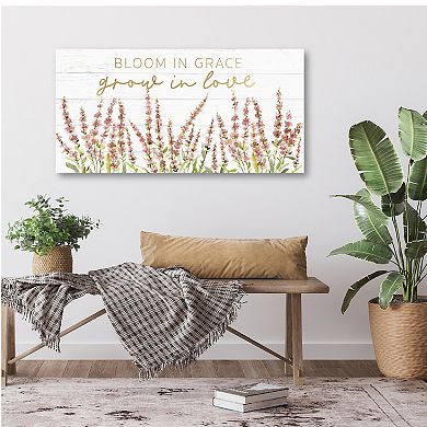 COURTSIDE MARKET Grow In Love Canvas Wall Art