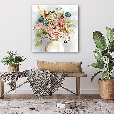 COURTSIDE MARKET Hydrangea Canvas Wall Art