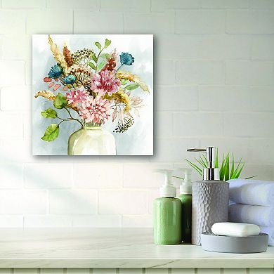 COURTSIDE MARKET Hydrangea Canvas Wall Art