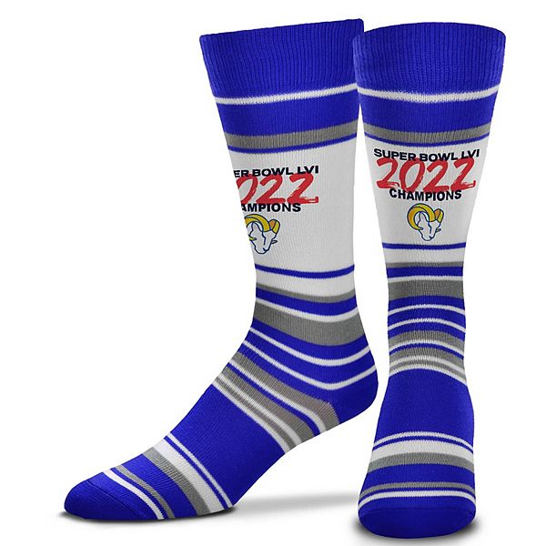 Lids Seattle Seahawks For Bare Feet Women's Alpine Stripes Crew Socks