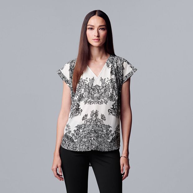 Kohls simply vera store tops