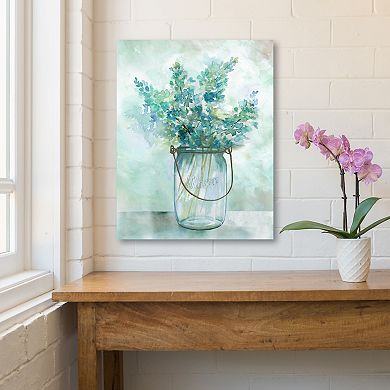 COURTSIDE MARKET Blue Bonnet Retreat Canvas Wall Art