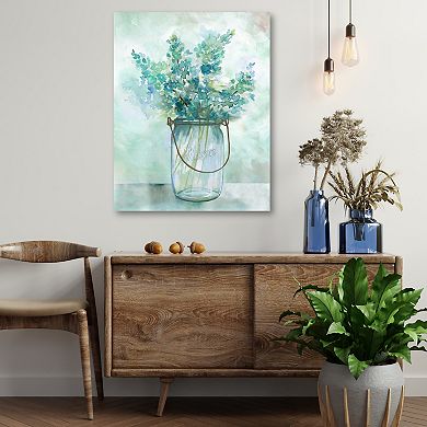 COURTSIDE MARKET Blue Bonnet Retreat Canvas Wall Art