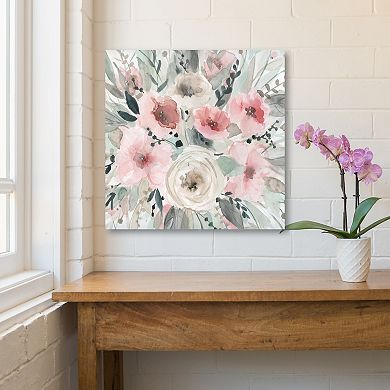COURTSIDE MARKET Pretty In Blush Canvas Wall Art