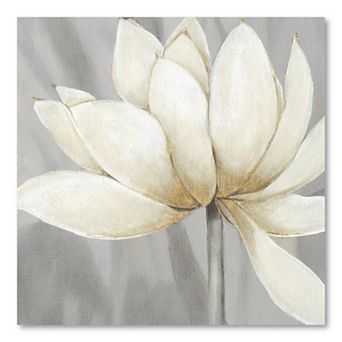 COURTSIDE MARKET Golden Waterlily I Canvas Wall Art