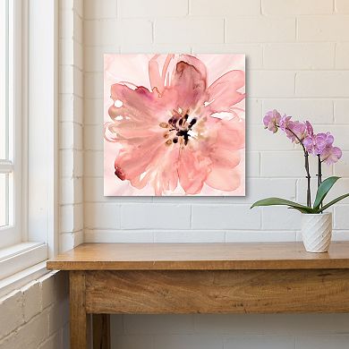 COURTSIDE MARKET A Little Blush Floral Canvas Wall Art