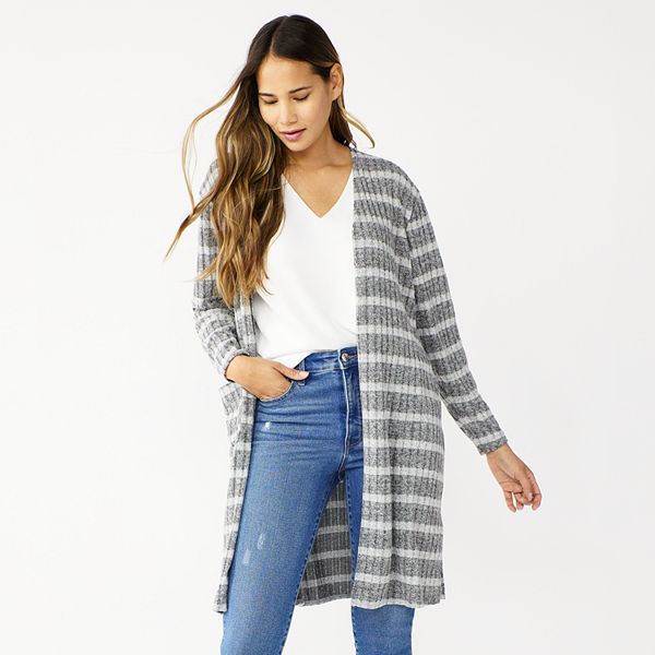 nine west duster cardigan