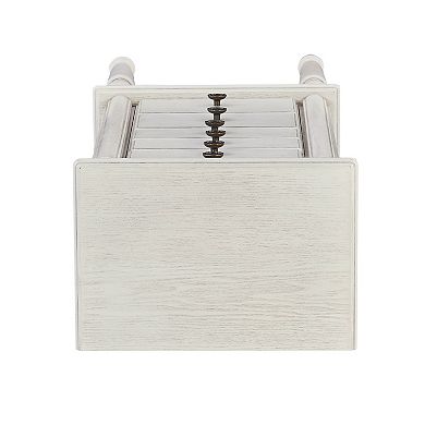 Linon Imogen Jewelry Armoire Floor Decor