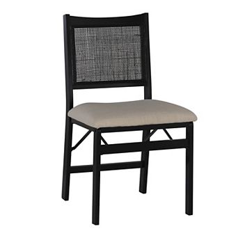 Linon Bina Cane Folding Dining Chair
