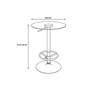 Linon Jenna Pub Table