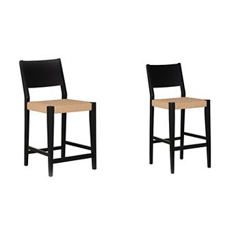 Linon Cadence Bar Stool 2 pc Set