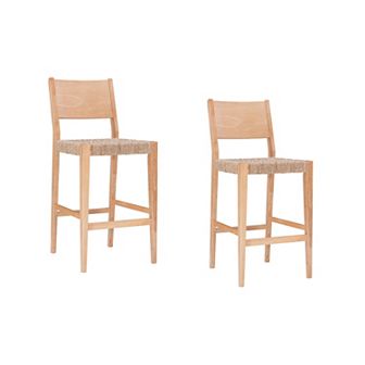Linon Cadence Bar Stool 2 pc Set