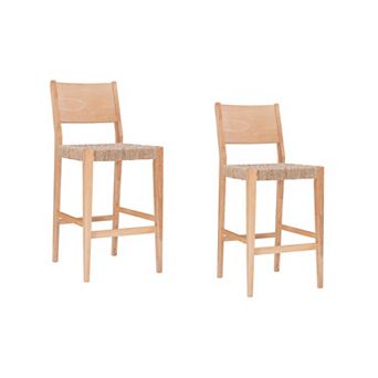 Linon Cadence Bar Stool 2 pc Set