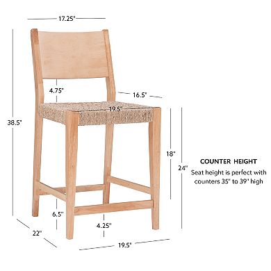Linon Cadence Counter Stool 2-piece Set