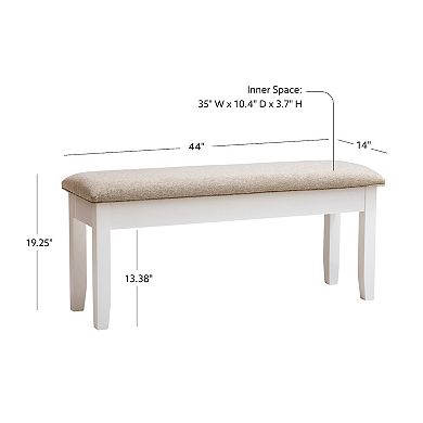 Linon Jane Storage Bench