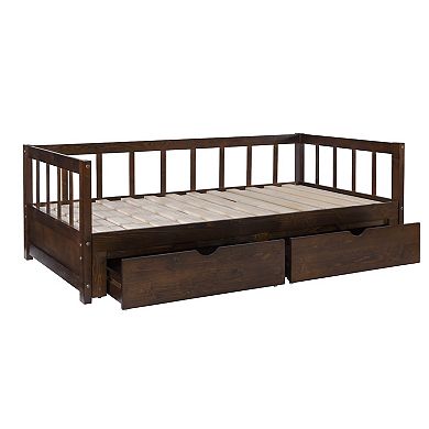 Linon Hadley Storage Daybed