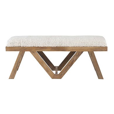 Linon Byan Upholstered Bench