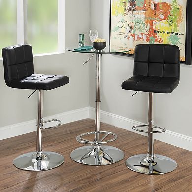 Linon Jenna Pub Table & Stool 3-piece Set