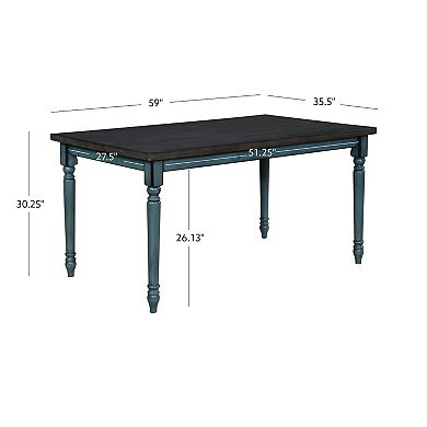 Linon Willow Dining Table