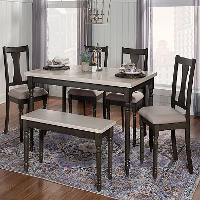 Linon Willow Dining Chair 2-piece Set