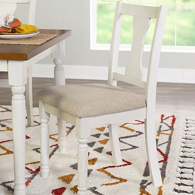 Linon Willow Dining Chair 2-piece Set