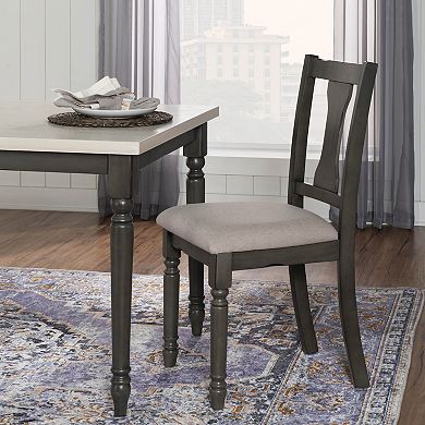 Linon Willow Dining Chair 2-piece Set