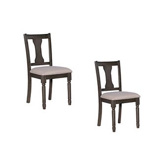 Linon Willow Dining Chair 2 pc Set