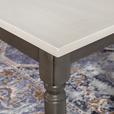 Linon Willow Two Tone Bench