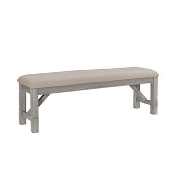 Linon Turino Padded Bench
