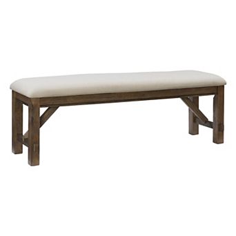 Linon Turino Padded Bench