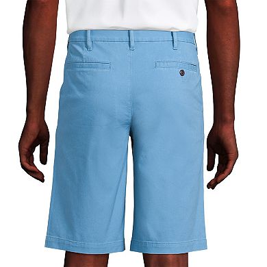 Big & Tall Lands' End 11-Inch Comfort-Waist Knockabout Chino Shorts