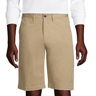 Big & Tall Lands' End 11-Inch Comfort-Waist Knockabout Chino Shorts