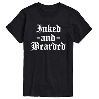 Men's Inked And Bearded Tee