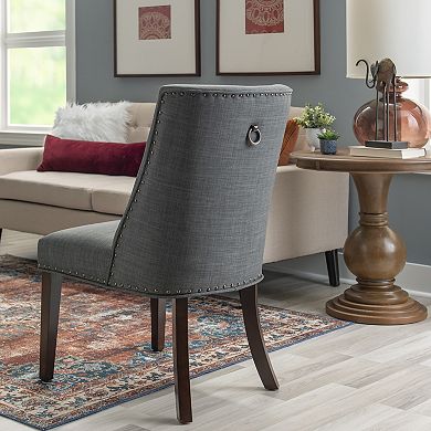 Linon Adler Dining Chair 2-Piece Set