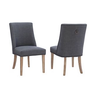 Linon Adler Dining Chair 2 pc Set