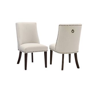 Linon Adler Dining Chair 2 pc Set