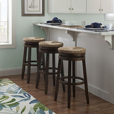 Linon Morgan 31-in. Swivel Bar Stool