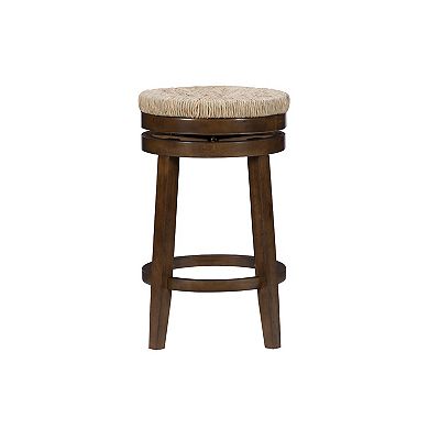 Linon Morgan 25-in. Swivel Counter Stool