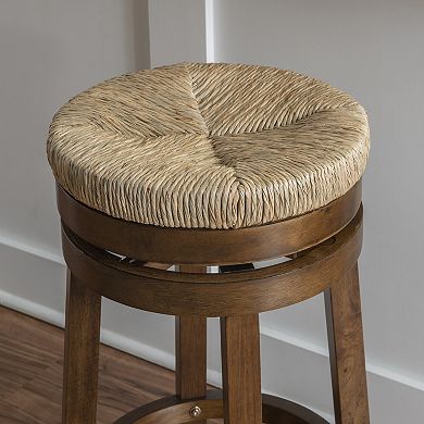 Linon Morgan 25-in. Swivel Counter Stool